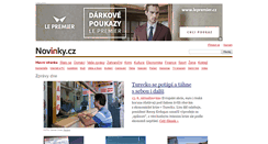 Desktop Screenshot of novinky.cz