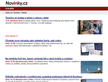 Tablet Screenshot of novinky.cz